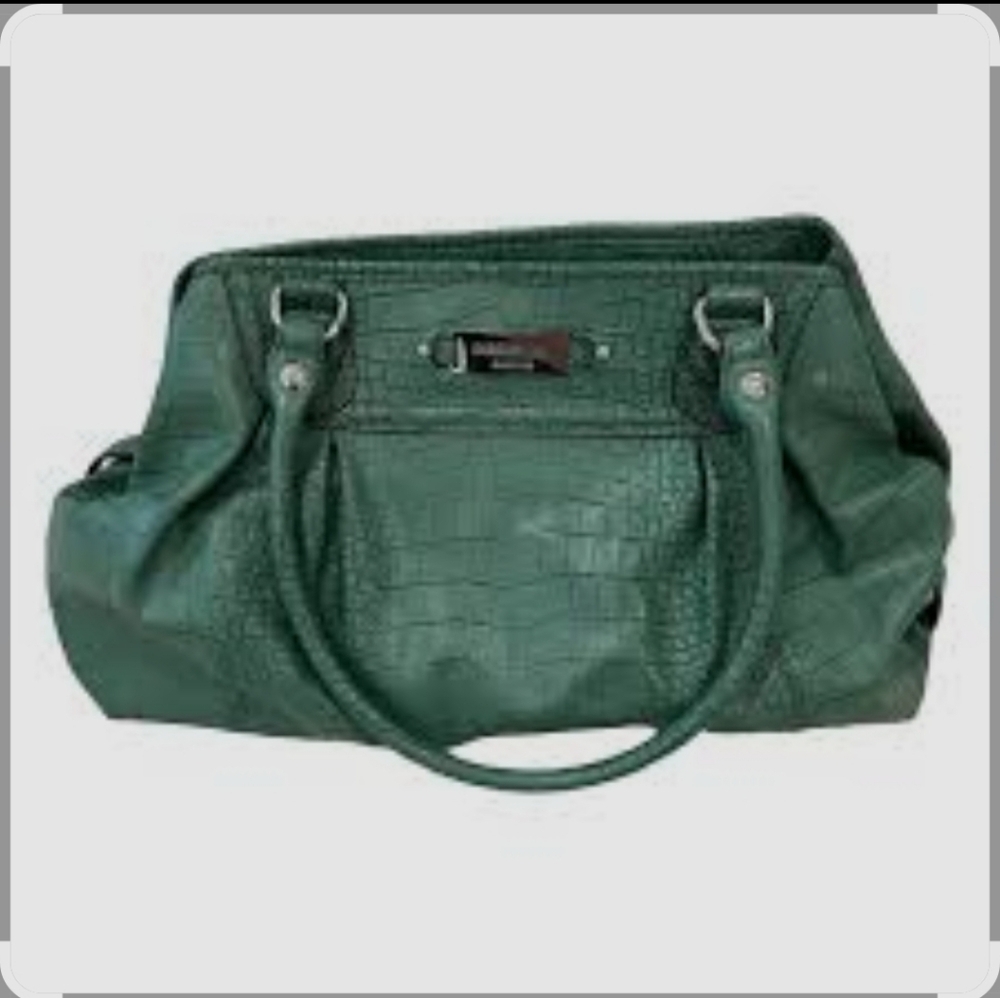 Nine West Elegant Green Handbag